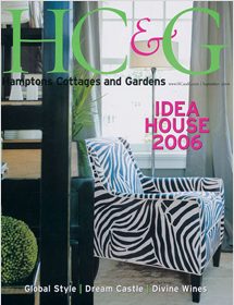 Betty Wasserman featured in the well known interior design magazine - Hamptons Cottages & Gardens