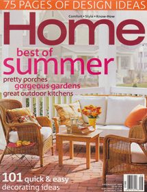 Betty Wasserman featured in the Home - Best of Summer magazine