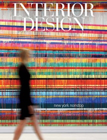 Betty Wasserman featured in the Interior Design magazine