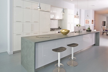 Modern Kitchen Interiors Nyc Loft
