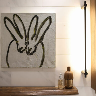 Brooklyn Master Bathroom Art Detail